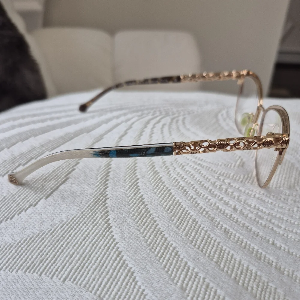 Coco Song Women's Eyeglasses CV174 Little Mary Bronze Col. 4 53/16/140 NEW